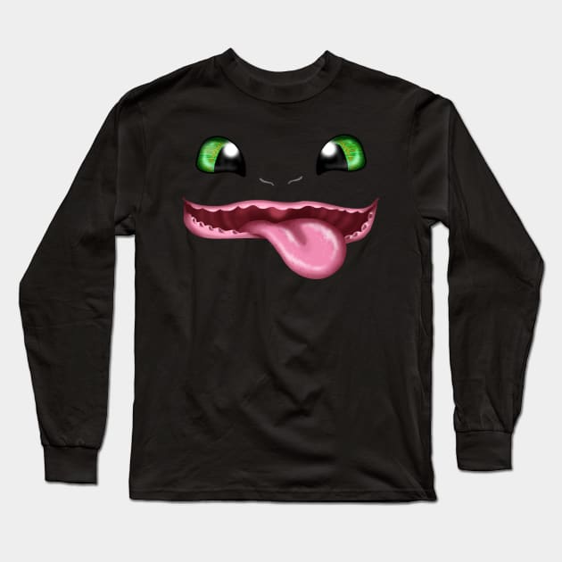 Toothless Long Sleeve T-Shirt by Thedustyphoenix